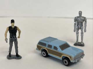 Galoob Micro Machines Terminator 2: Judgment Day 1 - T - Rod - Sarah Connor - Wagon