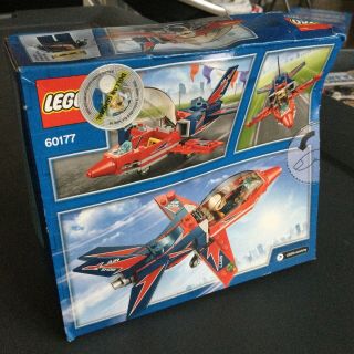 LEGO City 60177 Airshow Jet Set 87pcs Dented Packaging 2