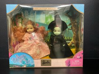 Wizard Of Oz Barbie Collector Edition Kelly As Glinda & Wicked Witch Of The West