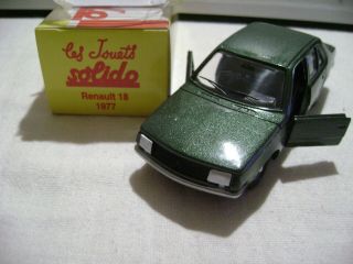 Renault 18 1977 1/43 Solido Ref 923