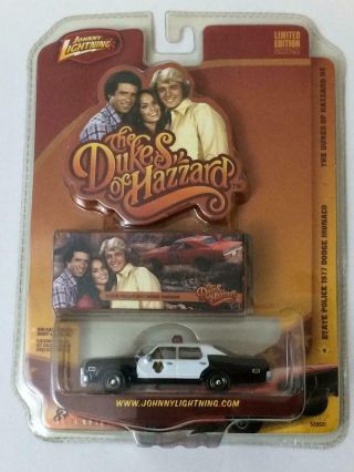 Johnny Lightning The Dukes Of Hazzard 1977 Dodge Monaco State P 1/64 Scale A78