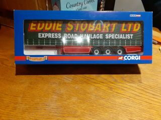 Corgi Hauliers Of Renown 1:50 Cc19904 Curtainside Trailer Only Stobart
