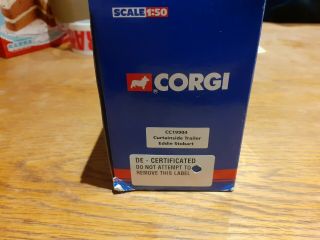 Corgi Hauliers of Renown 1:50 CC19904 Curtainside Trailer Only Stobart 2