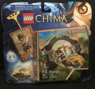 Lego 70104 Legends Of Chima Jungle Gates Lennox 2012