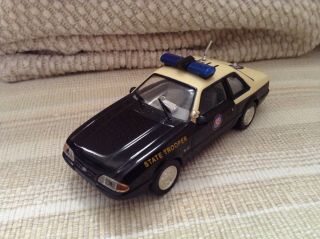 1/43 White Rose 1991 Ford Mustang Florida Highway Patrol State Trooper Police