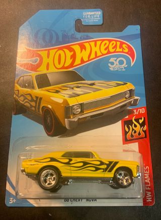 Hot Wheels Custom ‘68 Chevy Nova With Real Riders Kmart Exclusive