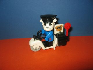 Lego Fabuland Polizei Motorrad Mit Figur Aus 3794 Police Motorcycle 80er Jahre
