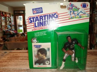 1988 Marcus Allen Starting Lineup Football Action Figure Kenner Slu Raiders