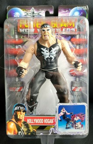 Wcw Nwo Hollywood Hogan Power Slam Wrestlers Action Figure Toybiz Hulk Wwf Wwe