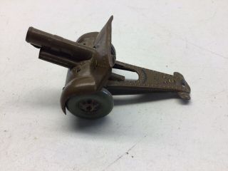 Vintage Made In Japan Tin Toy Cannon For Windup Nr - 5 Tank