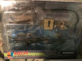 Dragon Mg34 W Ammunition And Accessories 1:6