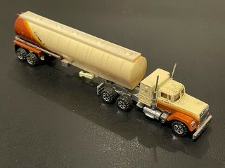 Vintage Road Champs Flying J Tractor Trailer Gas Tanker Semi 1/87 Ho Scale