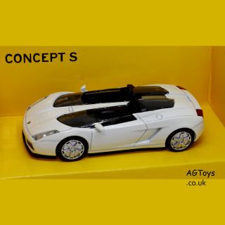 Lamborghini Concept S 1:43 Scale Die - Cast Metal Model Toy Car Mondo Motors