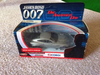 Corgi Ty05701 James Bond 007 Aston Martin Vanquish Die Another Day Car - Boxed