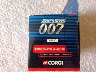 Corgi TY05701 James Bond 007 Aston Martin Vanquish Die Another Day Car - Boxed 2