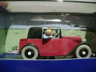 Voiture Tintin Le Coupe Spider 013 Ref 1241
