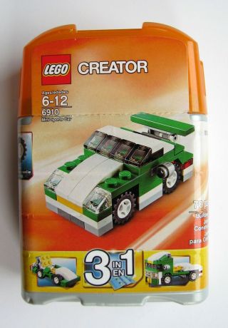 Lego Creator 3 In 1 Kit.  - Mini Vehicle (6910) Ships