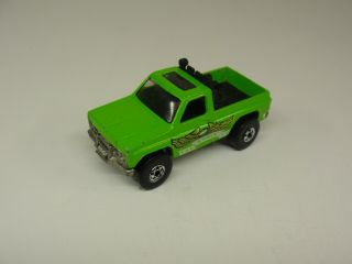 1977 Hot Wheels Green Eagle Chevrolet Pickup Truck Blackwall Bywayman