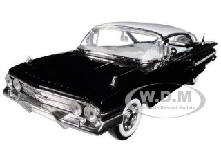Box 1960 Chevrolet Impala Black " Showroom Floor " 1/24 Diecast Jada 98901