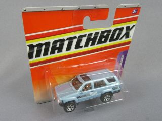 Matchbox Toyota 4runner - Light Blue - Mint/boxed