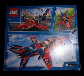 ⭐NEW LEGO City 60177 Airshow Jet NIB Retired 3