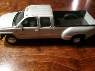 Diecast Anson Chevrolet Chevy 3500 Dual Wheel Silverado Toy Truck Display