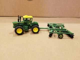 John Deere 7520 4wd Tractor With Duals All Around And Wing Disk