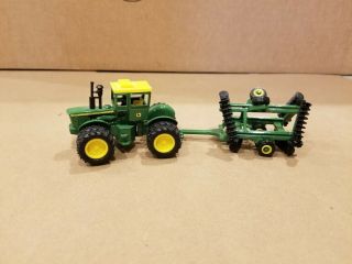 John Deere 7520 4WD Tractor with Duals All Around and Wing Disk 2
