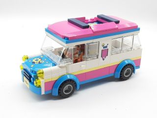 Lego Friends 41333 Olivia’s Mission Vehicle Partially Assembled W/figure
