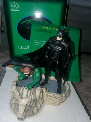 Batman Forever Numbered Applause Collector Series Batman And Robin Statue