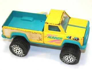 Tonka Splash Runner Vintage Pick - Up Truck Yellow / Turquoise 5 814655 - A