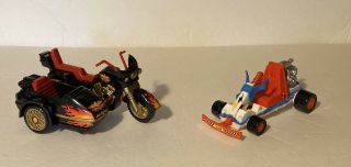 Vintage Incredible Crash Dummies By Tyco: Go Kart & Crash ‘n Dash Chopper