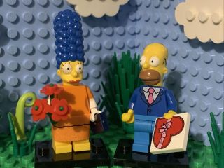Lego The Simpsons Minifigures Series 2 - Date Night Marge & Homer