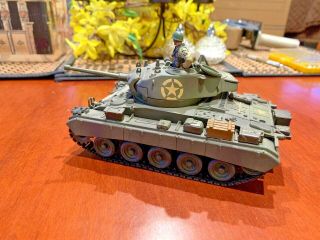 1/32 Diecast 21st Century Toys Ultimate Soldier Wwii Us Army M - 24 Chaffee Tank