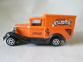 Majorette Orange Ford Model A Willy Wonka Runts Van/truck 201 France 1/60