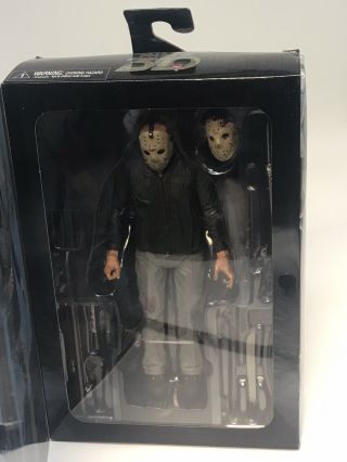 NECA Friday The 13th Part 3 3D Ultimate Jason 7” Action Figure 2