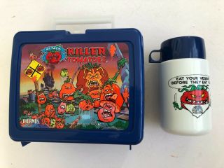 Attack Of The Killer Tomatoes Lunchbox And Thermos