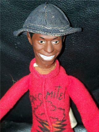 Vintage 1975 Shindana Jj Evans Good Times Tv Show Character Soft Black Doll 15 "