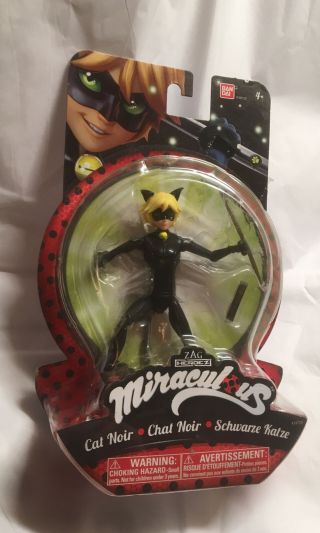 Bandai Zag Miraculous Cat Noir,  Heroez,  Action Figure,