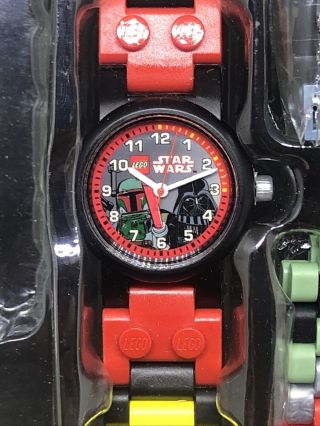 LEGO - Star Wars - Boba Fett & Darth Vader - Kids Watch with Link Bracelet 47 2