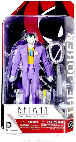 2015 Dc Collectibles Batman Animated Series 05 The Joker 6 " Action Figure Moc