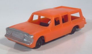 Vintage 1961 Amc Rambler Ambassador Station Wagon 3 " Plastic Scale Model