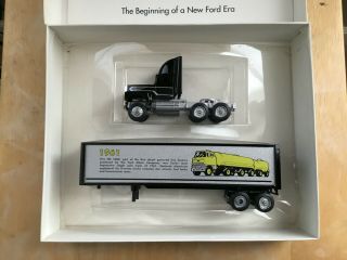 Winross Ford Trucks " History Of Ford Trucks 1961 - 1964 " Tractor/trailer 1/64