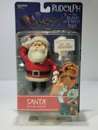 Rudolph And The Island Of Misfit Toys: Santa Action Figure - Playing Mantis 2001