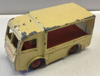 Dinky Toys 30v Bev Electric Express Dairy Milk Van.  Sound With Paint Wear.