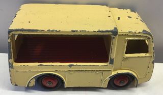 DINKY TOYS 30v BEV ELECTRIC EXPRESS DAIRY MILK VAN.  SOUND WITH PAINT WEAR. 3
