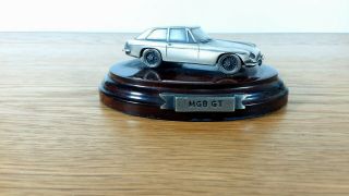 Mark Models - Mgb Gt Handmade Classic Model Car On A Wooden Base