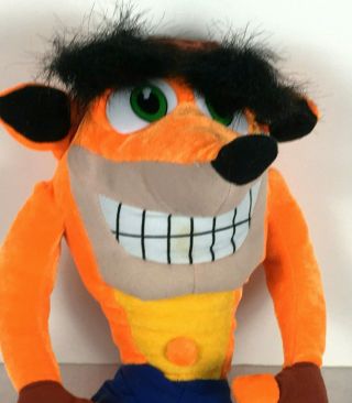 CRASH Bandicoot Plush Play - by - Play PS1 Video Game Stuffed Toy Network 2004 2