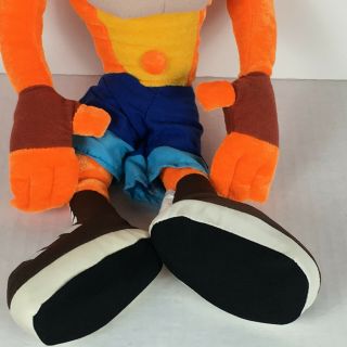 CRASH Bandicoot Plush Play - by - Play PS1 Video Game Stuffed Toy Network 2004 3