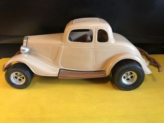 1934 Ford Victoria 1/18 Tootsietoy 12” Long By Durant Plastics Made In Usa